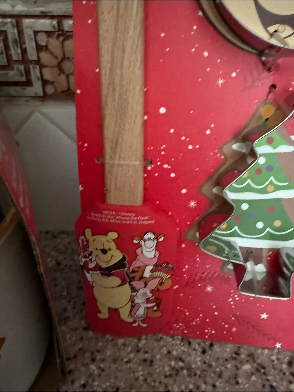 NWT- Disney Winnie the Pooh Holiday Cookie Cutter & Spatula Set and Mug set